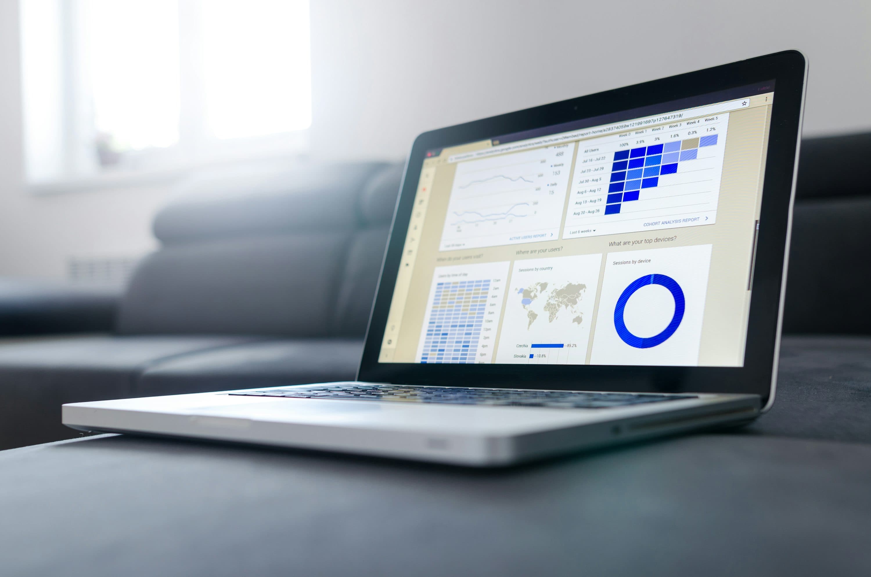 Visual representation of AI transforming business intelligence